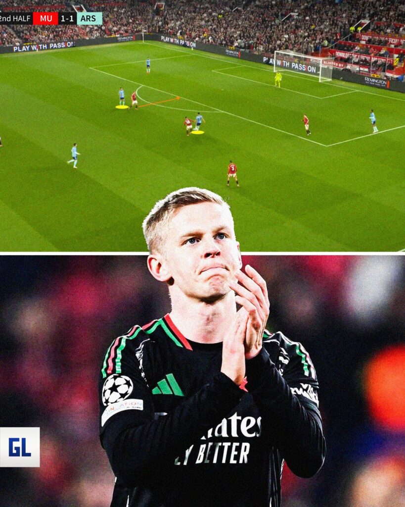Zinchenko được đẩy lên đá tiền vệ