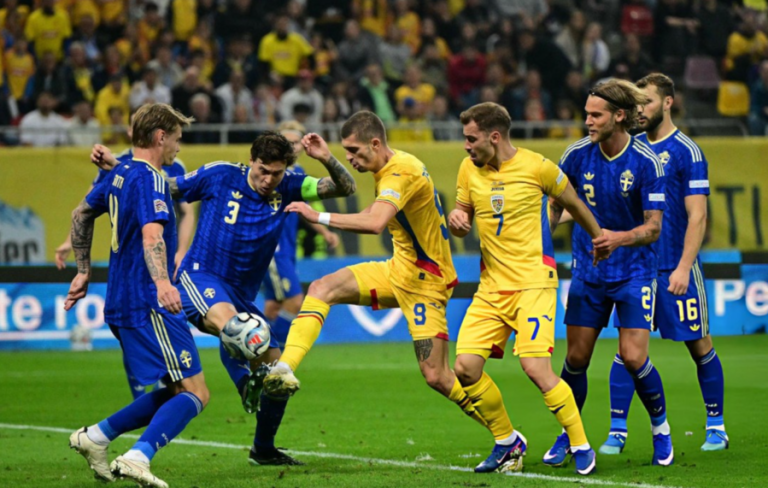 Full Match: Romania vs Thụy Điển (01:45 – 06/10)